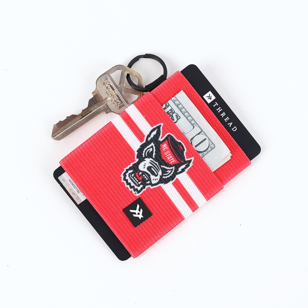 Thread® Red Elastic Wallet Tuffy He